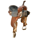 Used 13.25" Double J Feather Light Barrel Saddle