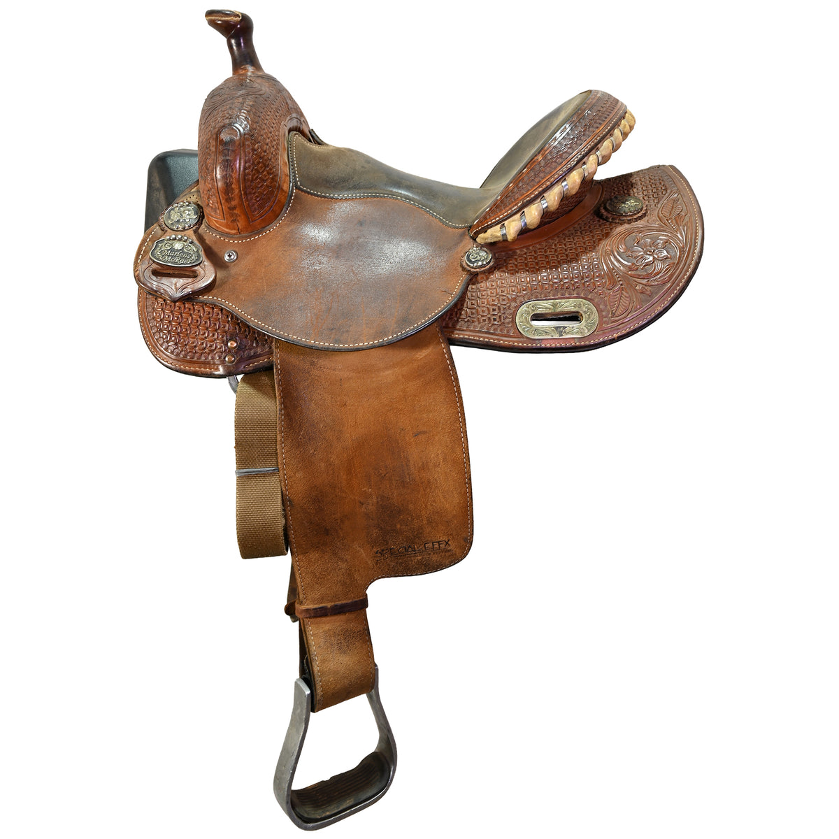 Used 13.5" Cactus Marlene McRae Barrel Racing Saddle