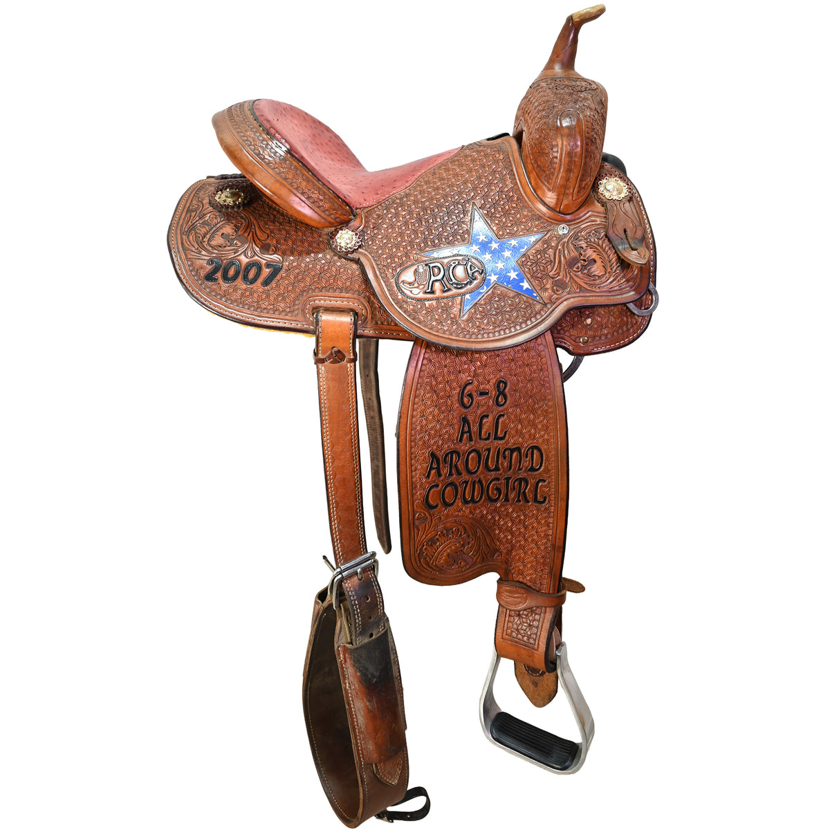 Used 13.5" Coolhorse Trophy Barrel Racing Saddle