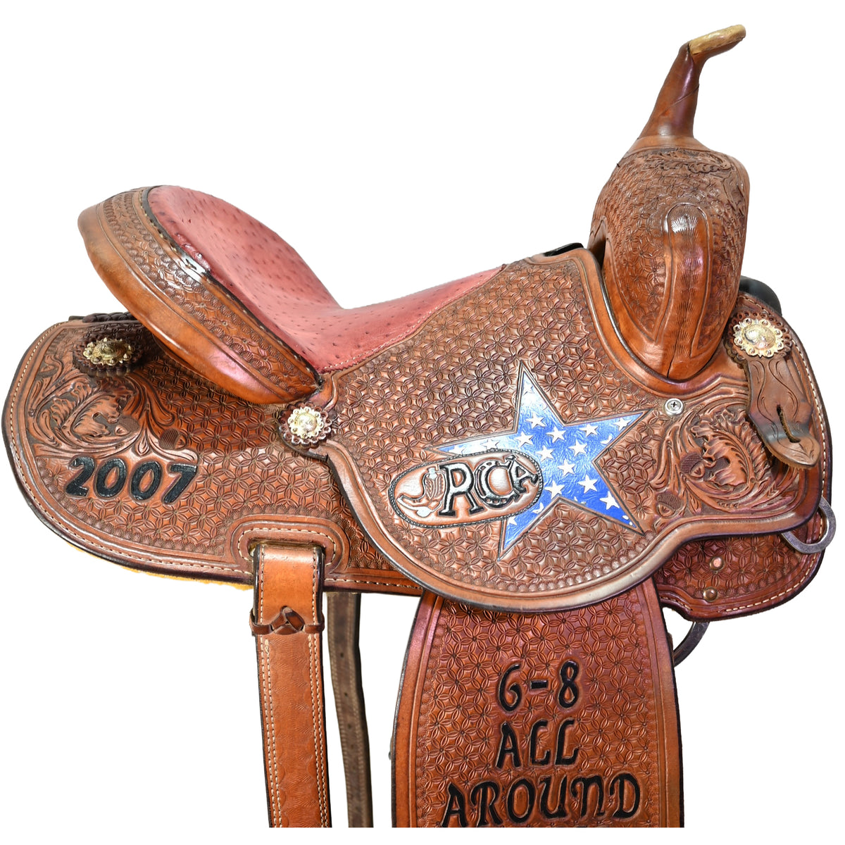 Used 13.5" Coolhorse Trophy Barrel Racing Saddle