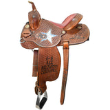 Used 13.5" Coolhorse Trophy Barrel Racing Saddle