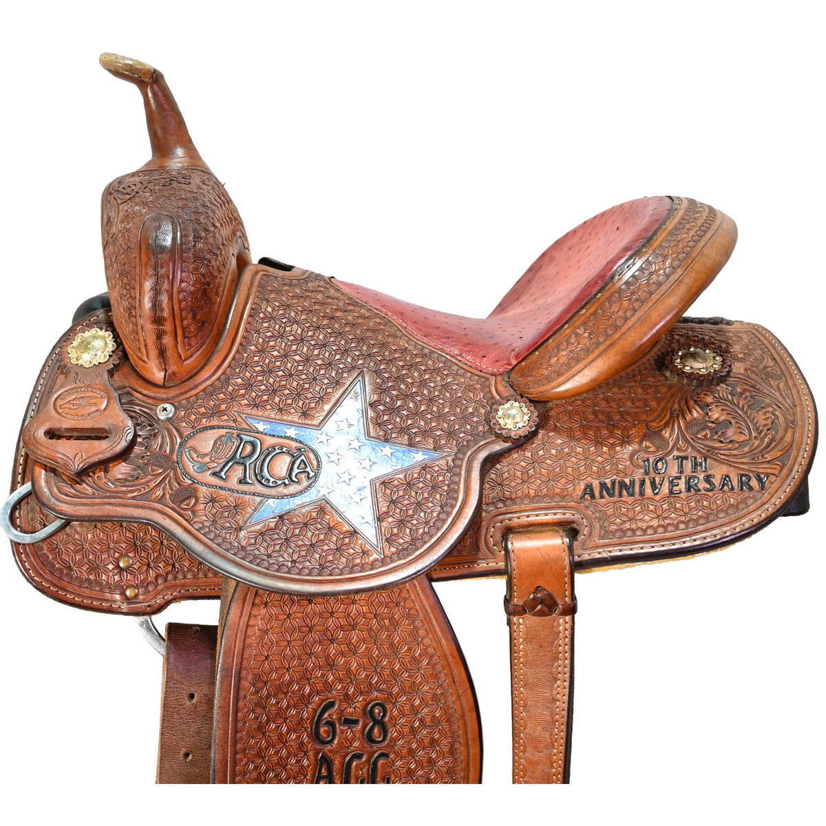 Used 13.5" Coolhorse Trophy Barrel Racing Saddle