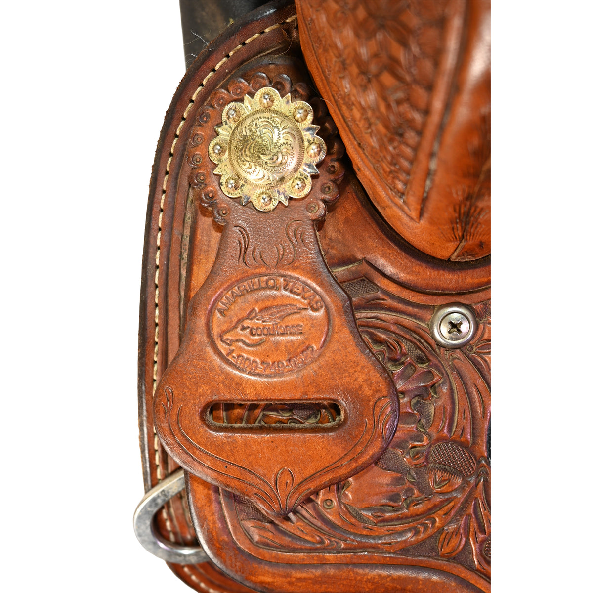 Used 13.5" Coolhorse Trophy Barrel Racing Saddle