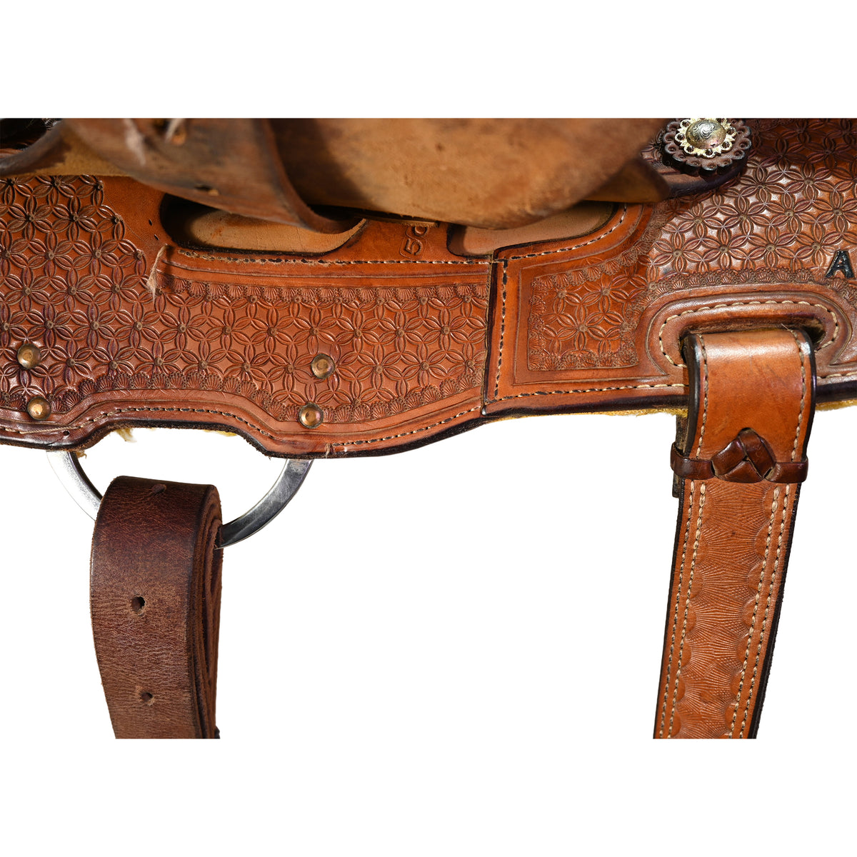 Used 13.5" Coolhorse Trophy Barrel Racing Saddle