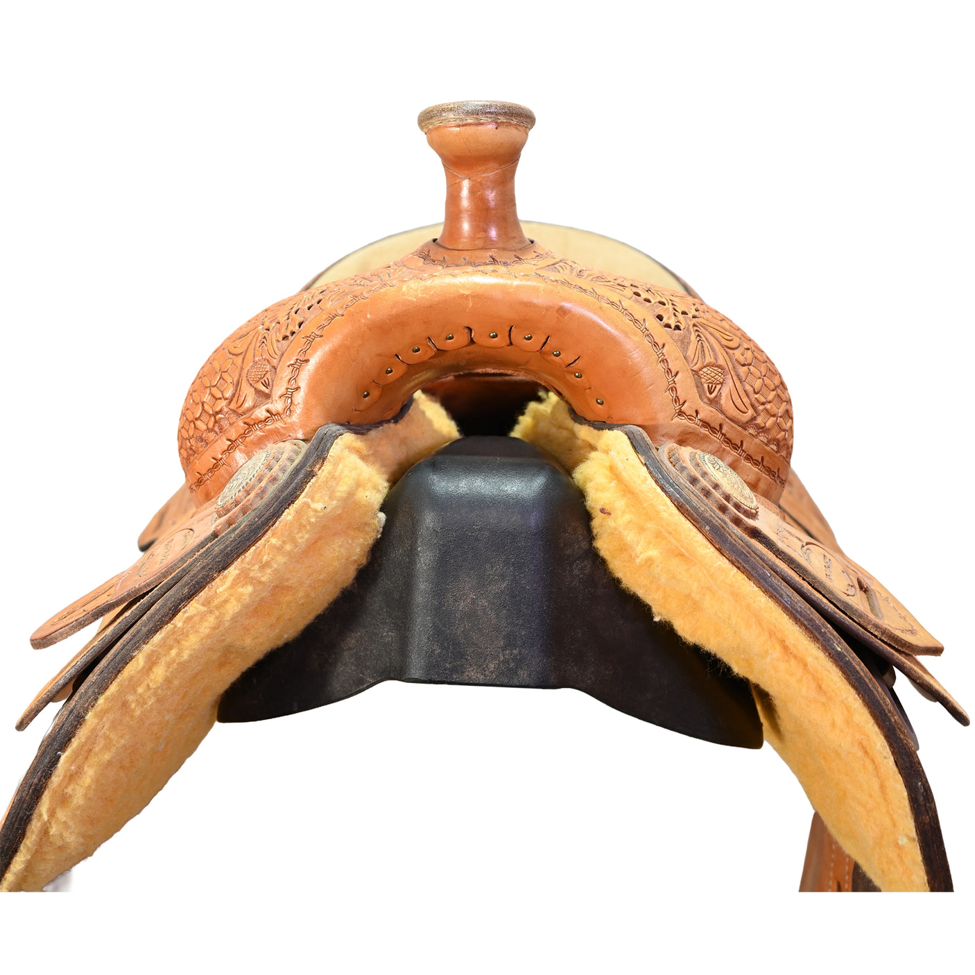Used 13.5" Coolhorse Trophy Team Roping Saddle