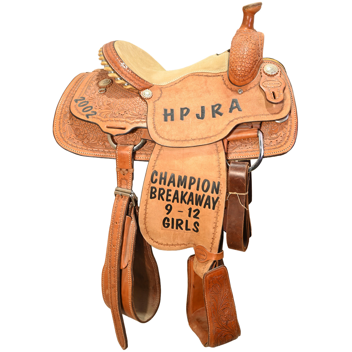 Used 13.5" Coolhorse Trophy Team Roping Saddle