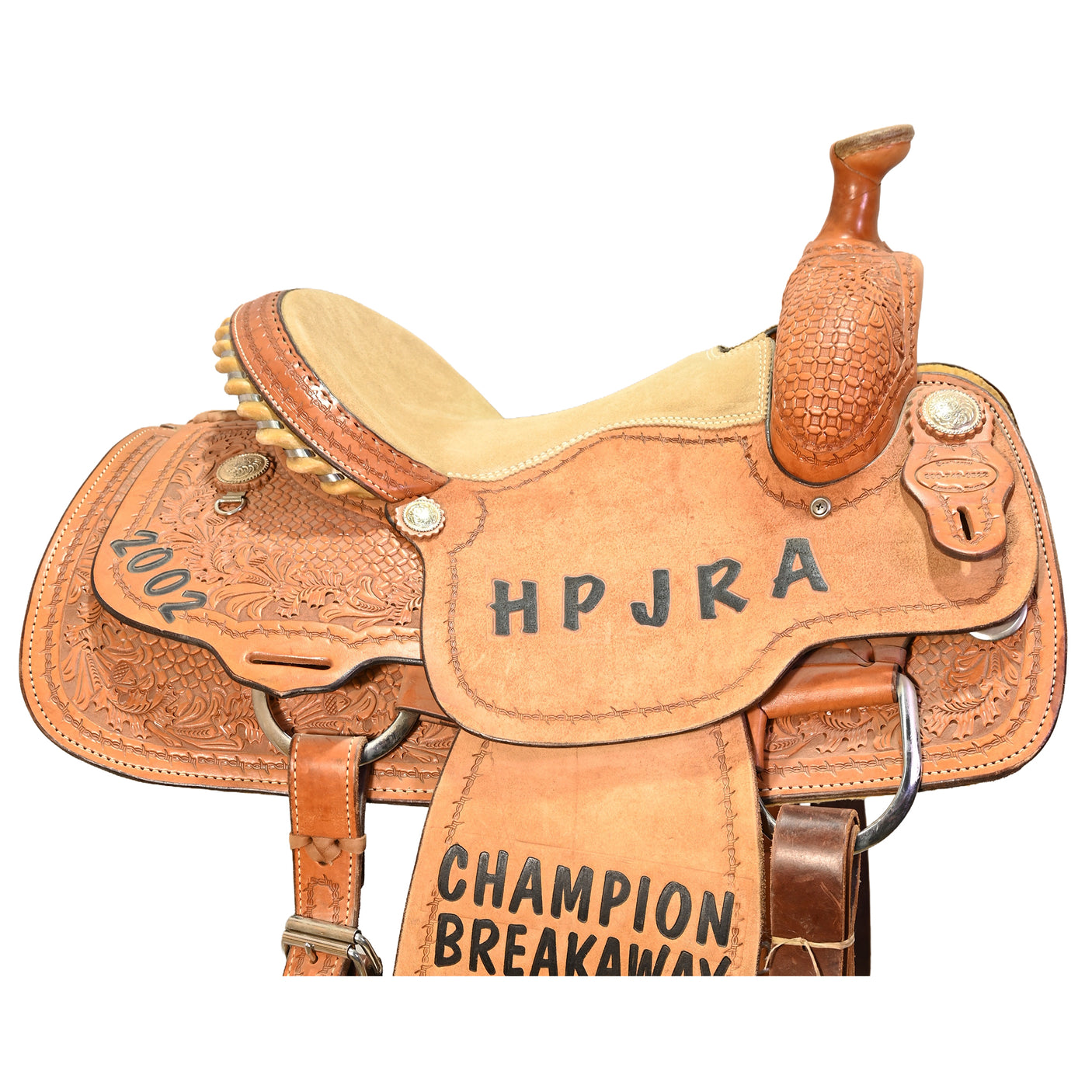 Used 13.5" Coolhorse Trophy Team Roping Saddle