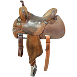 Used 13.5" Martin Crown C Barrel Racing Saddle