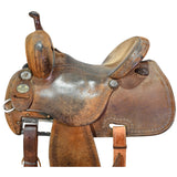 Used 13.5" Martin Crown C Barrel Racing Saddle