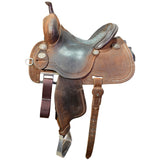 Used 13" Martin Crown C Barrel Racing Saddle