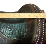 Used 13" Martin Crown C Barrel Racing Saddle