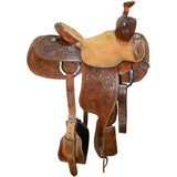 Used 13.5" HF&C Panhandle Series Team Roping Saddle