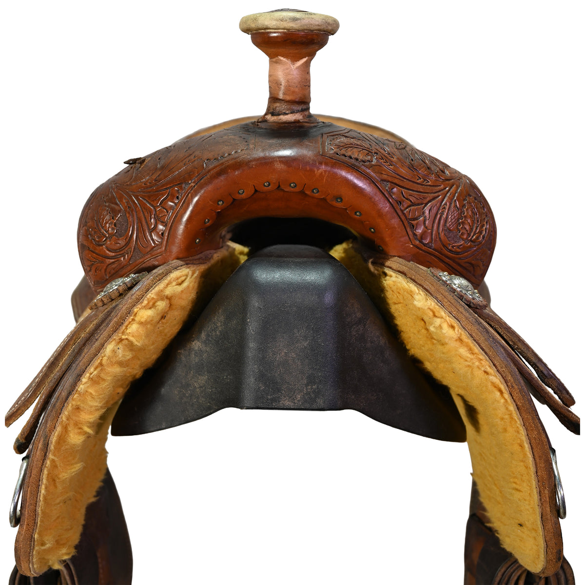 Used 13.5" HF&C Panhandle Series Team Roping Saddle
