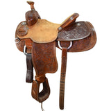 Used 13.5" HF&C Panhandle Series Team Roping Saddle