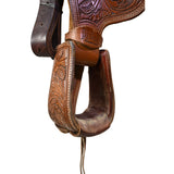 Used 13.5" HF&C Panhandle Series Team Roping Saddle