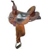 Used 13.5" Double J Pozzi Pro Barrel Racing Saddle