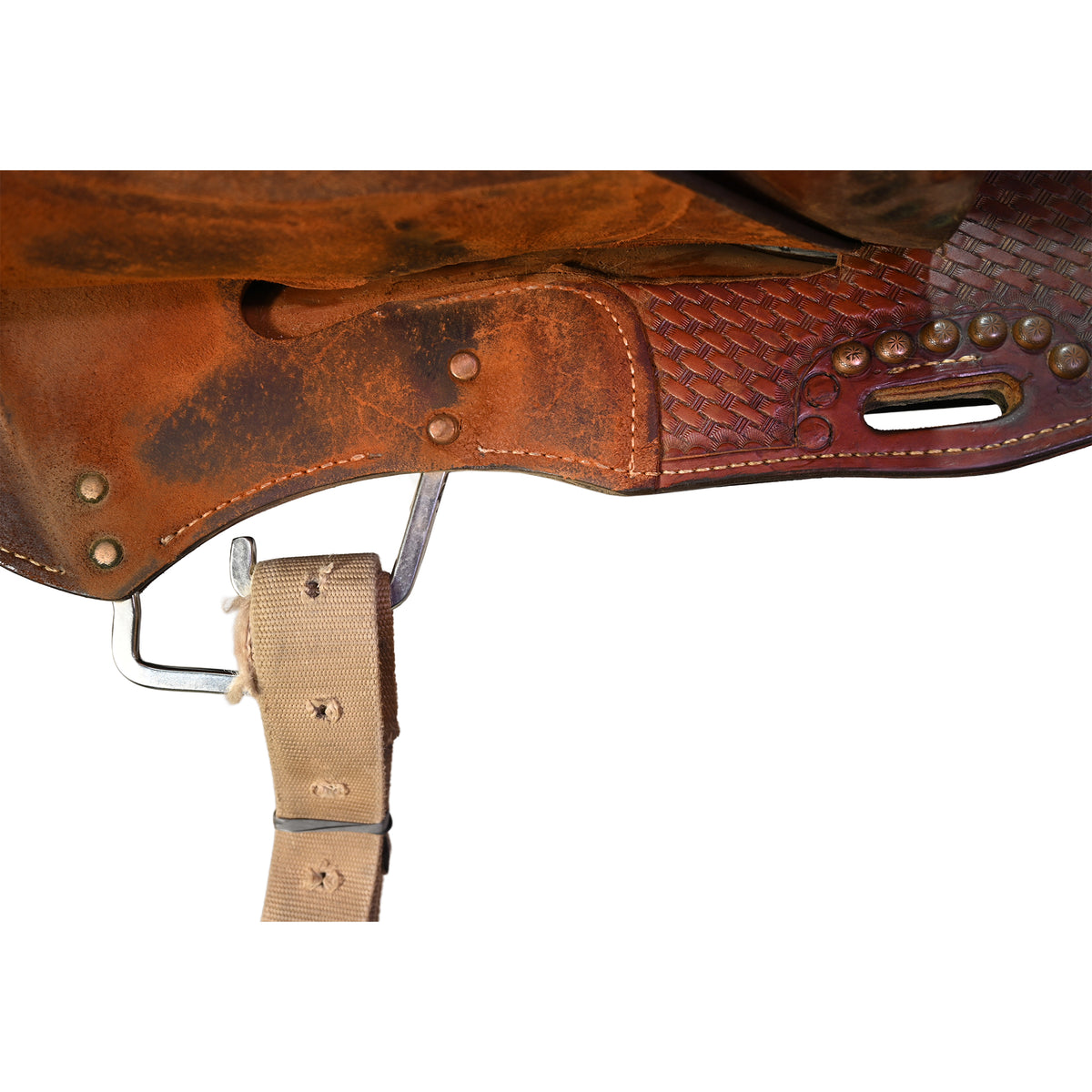 Used 13.5" Double J Pozzi Pro Barrel Racing Saddle