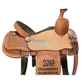Used 13.5" Tod Slone Trophy Team Roping Saddle