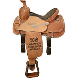 Used 13.5" Tod Slone Trophy Team Roping Saddle