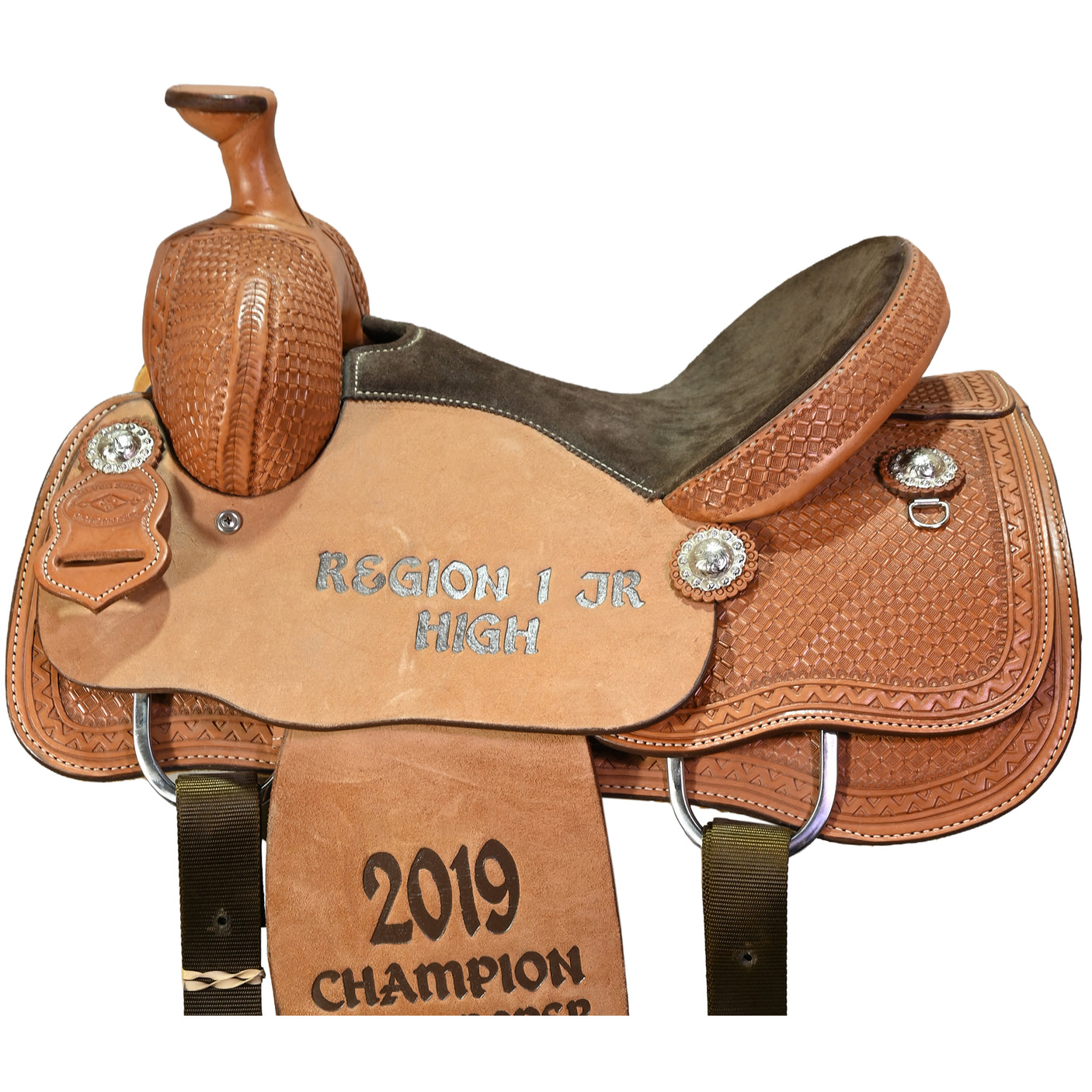 Used 13.5" Tod Slone Trophy Team Roping Saddle