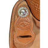 Used 13.5" Tod Slone Trophy Team Roping Saddle