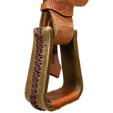 Used 13.5" Tod Slone Trophy Team Roping Saddle