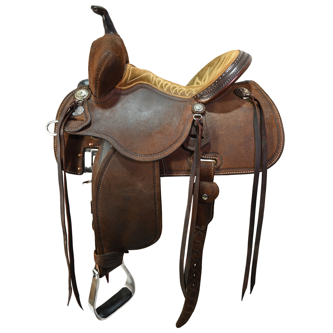 Used 13.5" Martin Stingray Barrel Racing Saddle