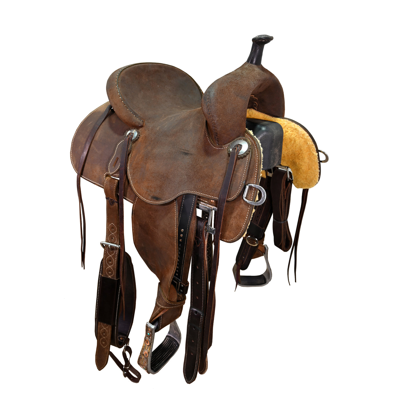 SOLD! Used 13.5" Martin Stingray Barrel Racing Saddle