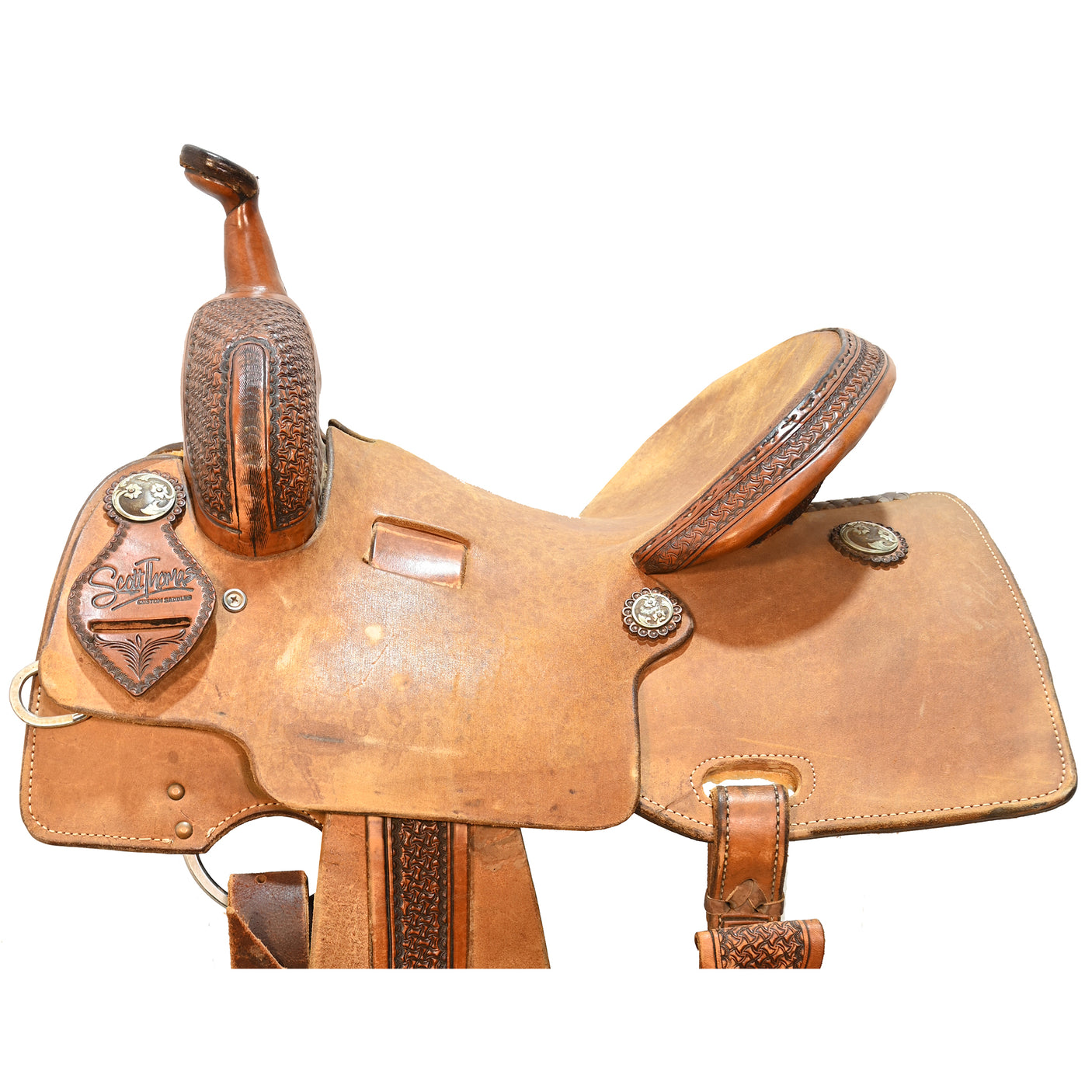 SOLD! Used 13.5" Scott Thomas Barrel Racing Saddle