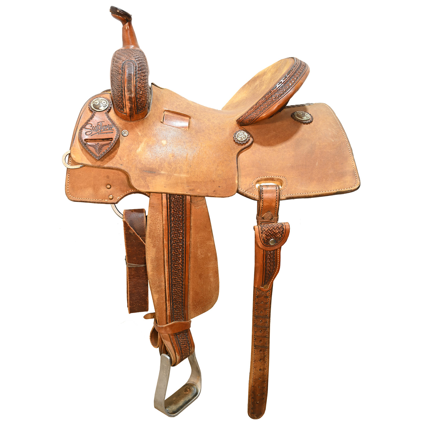 SOLD! Used 13.5" Scott Thomas Barrel Racing Saddle