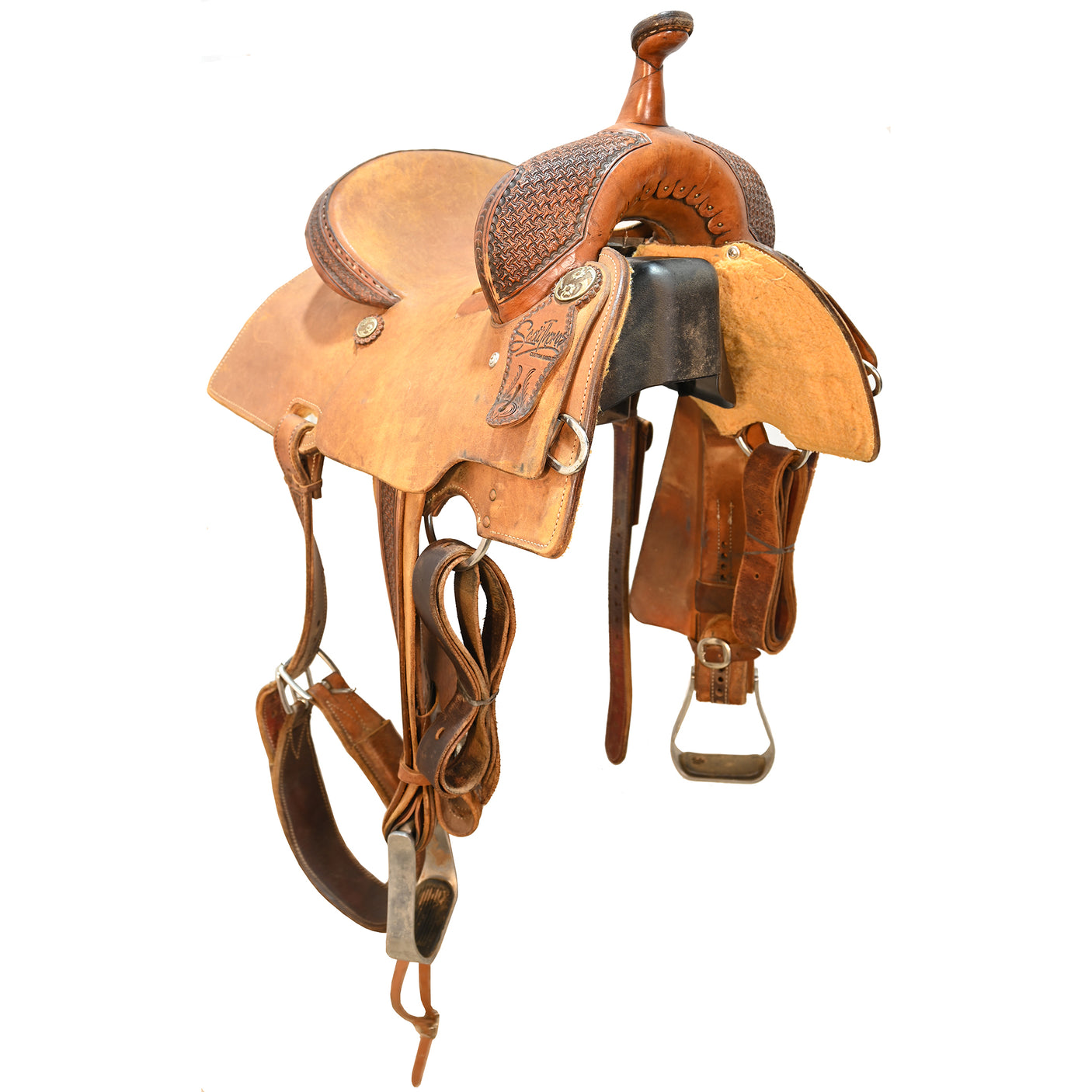 SOLD! Used 13.5" Scott Thomas Barrel Racing Saddle