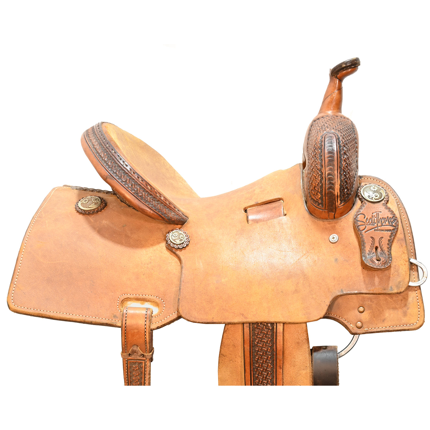 SOLD! Used 13.5" Scott Thomas Barrel Racing Saddle