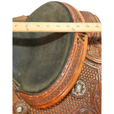 Used 13.5" Scott Thomas Trophy Calf Roping Saddle