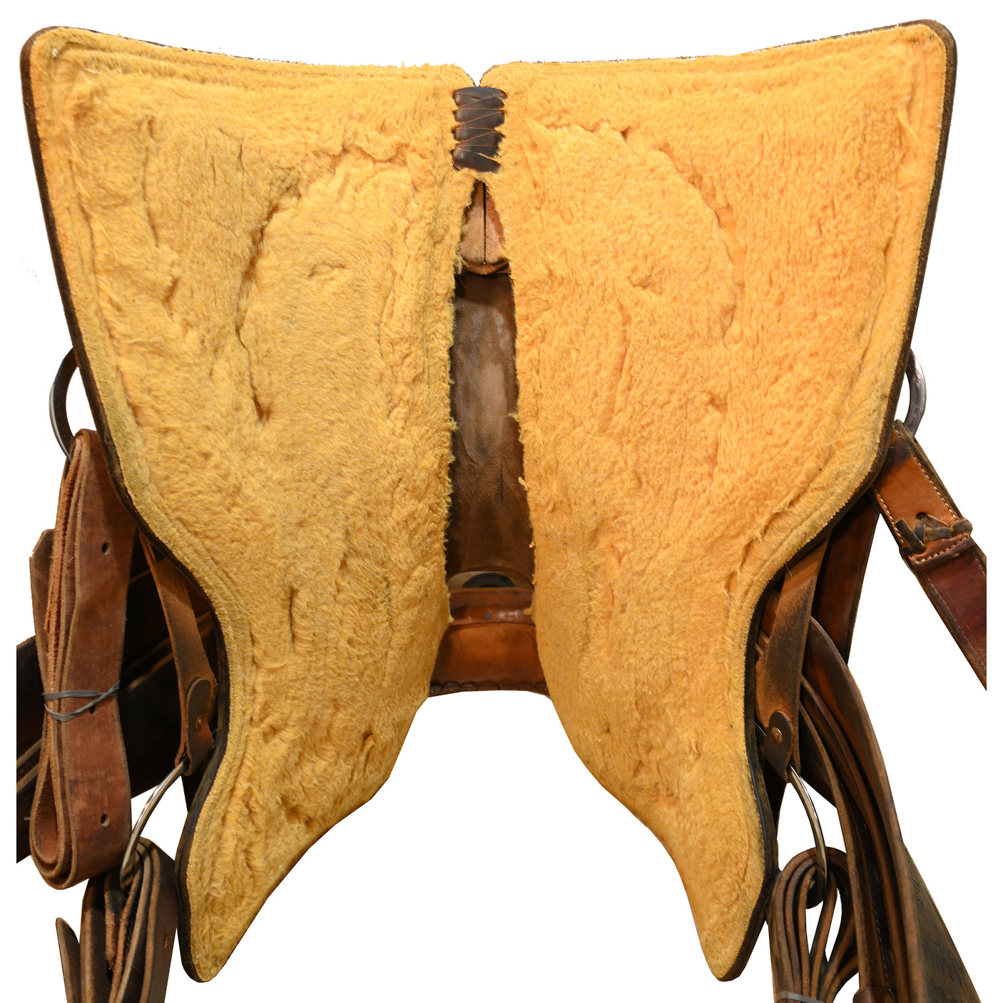 Used 13.5" Scott Thomas Trophy Calf Roping Saddle
