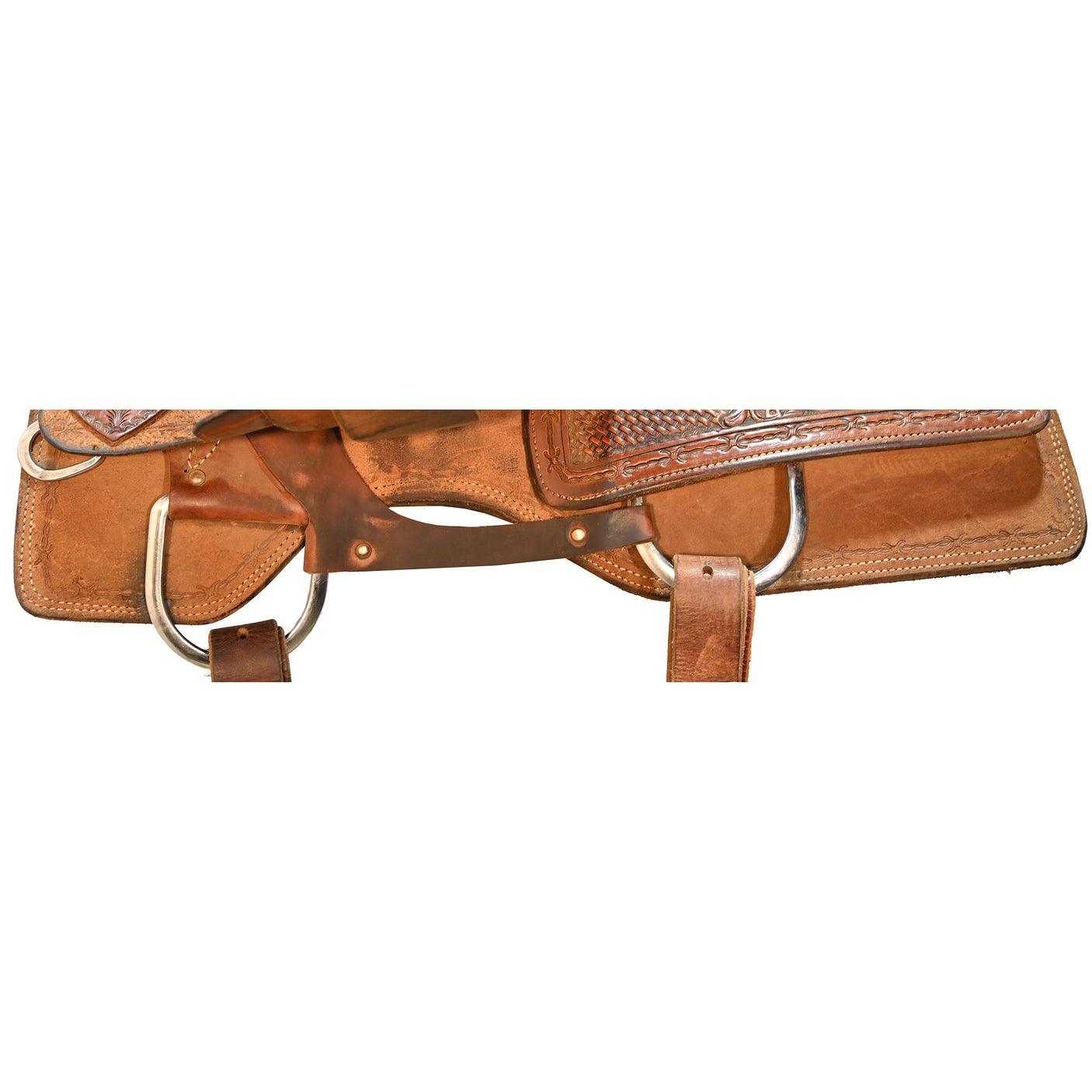 Used 13.5" Scott Thomas Trophy Calf Roping Saddle