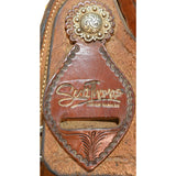 Used 13.5" Scott Thomas Trophy Calf Roping Saddle