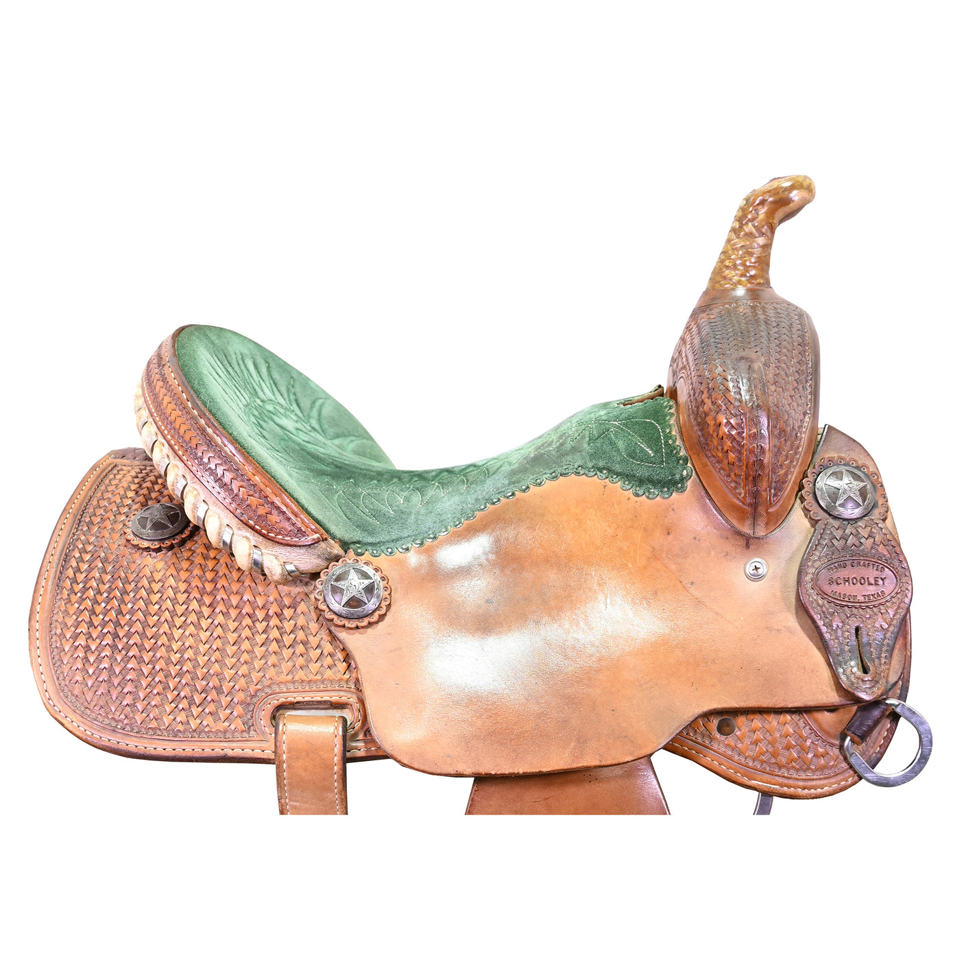 Used 13.75" Schooley Barrel Racing Saddle