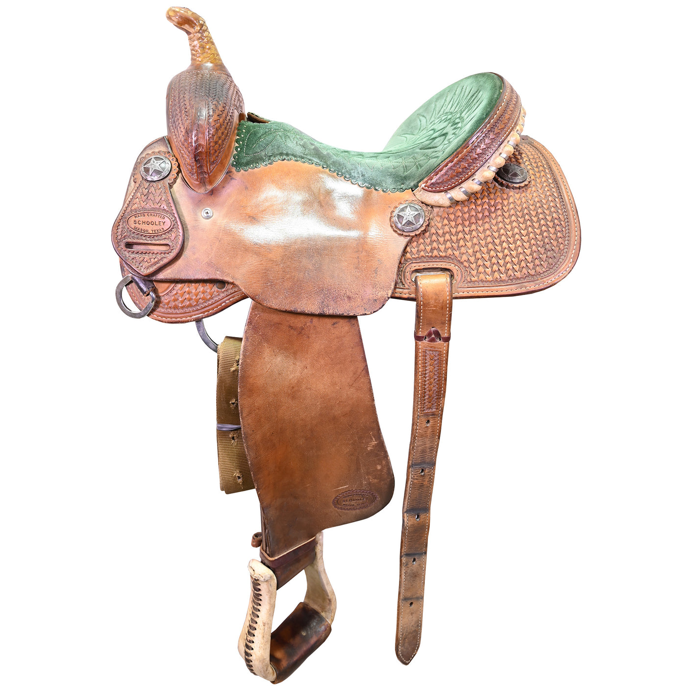 Used 13.75" Schooley Barrel Racing Saddle