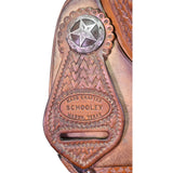 Used 13.75" Schooley Barrel Racing Saddle