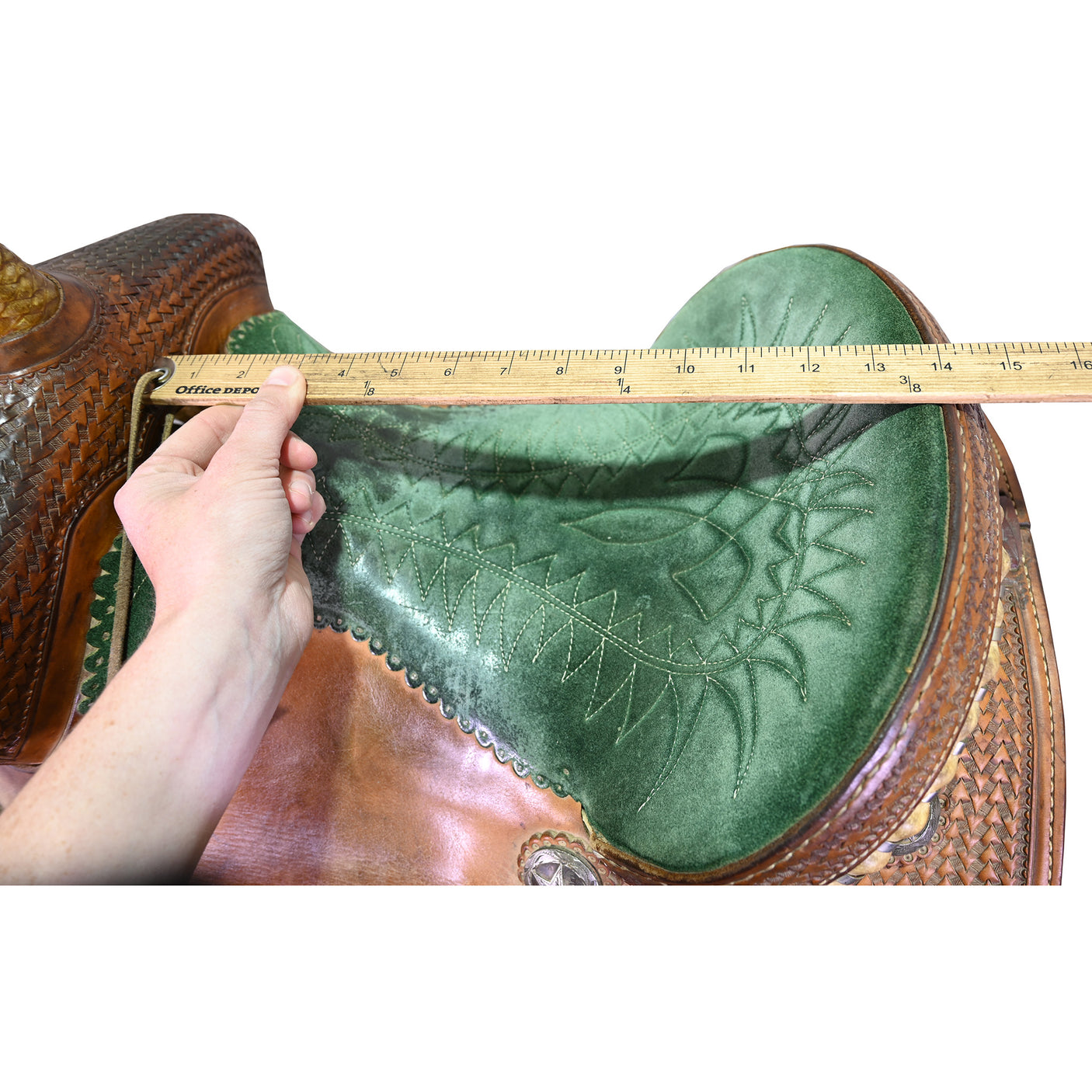 Used 13.75" Schooley Barrel Racing Saddle