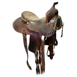 Used 13" Ed & Martha Wright Barrel Racing Saddle