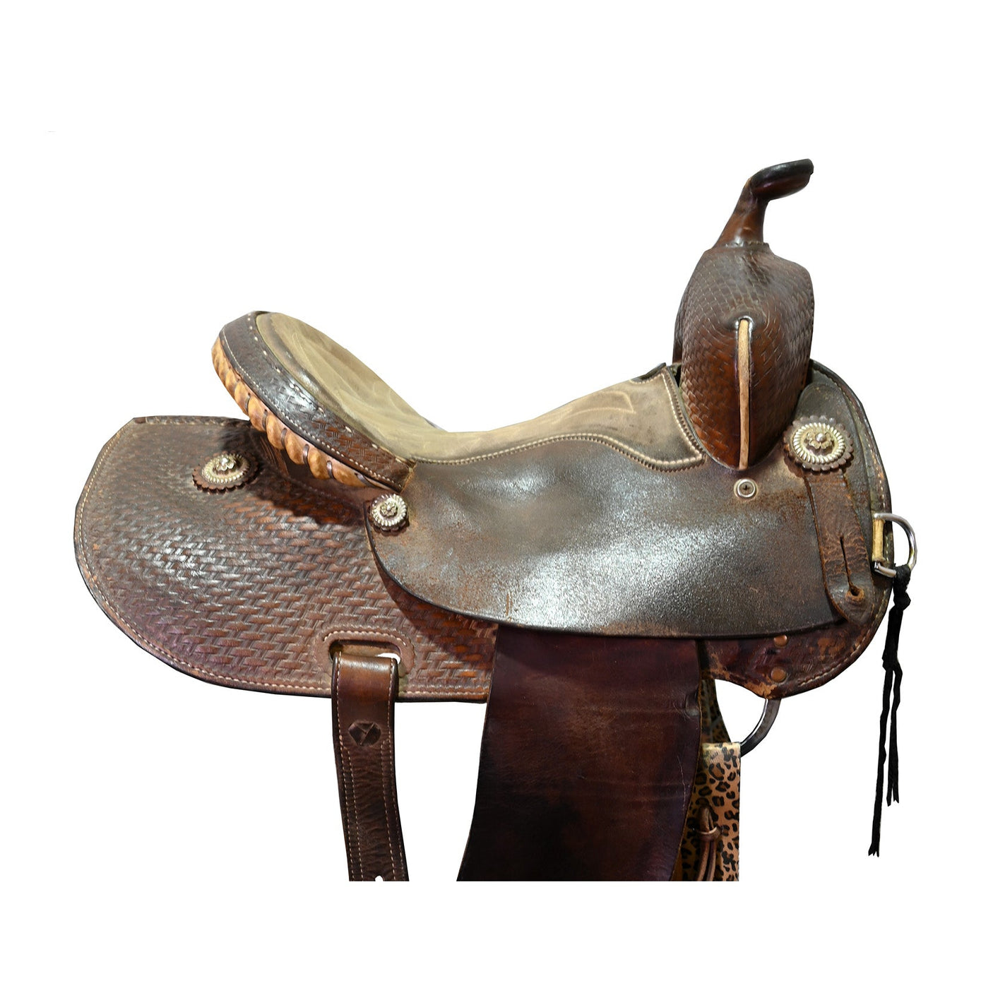 Used 13" Ed & Martha Wright Barrel Racing Saddle