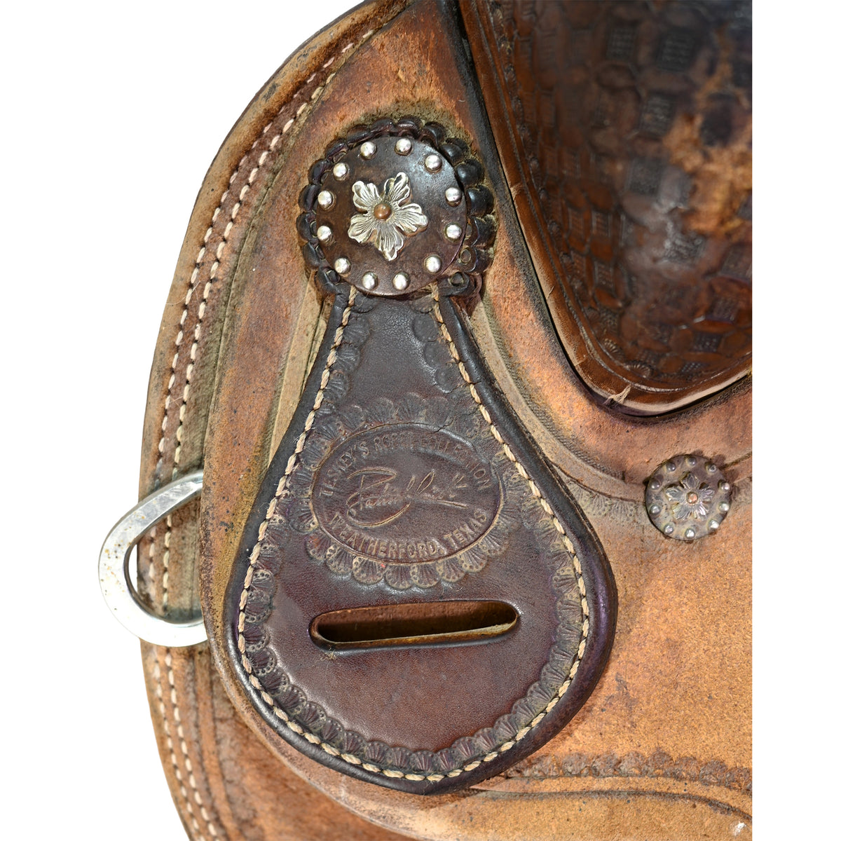 Used 13" Teskey's Patrick Smith Youth Roping Saddle