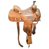 Used 14.25" H4 Team Roping Saddle