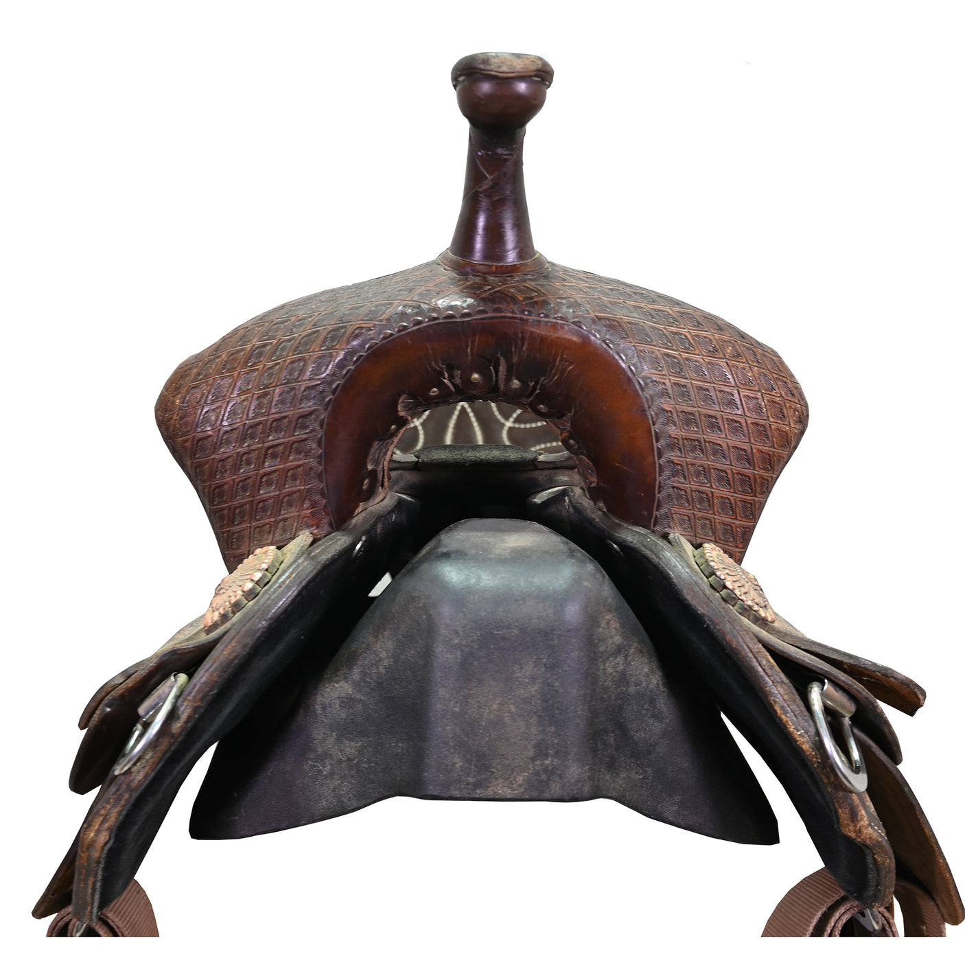 SOLD! Used 14.25" Double J Pursuit Flex Barrel Racing Saddle