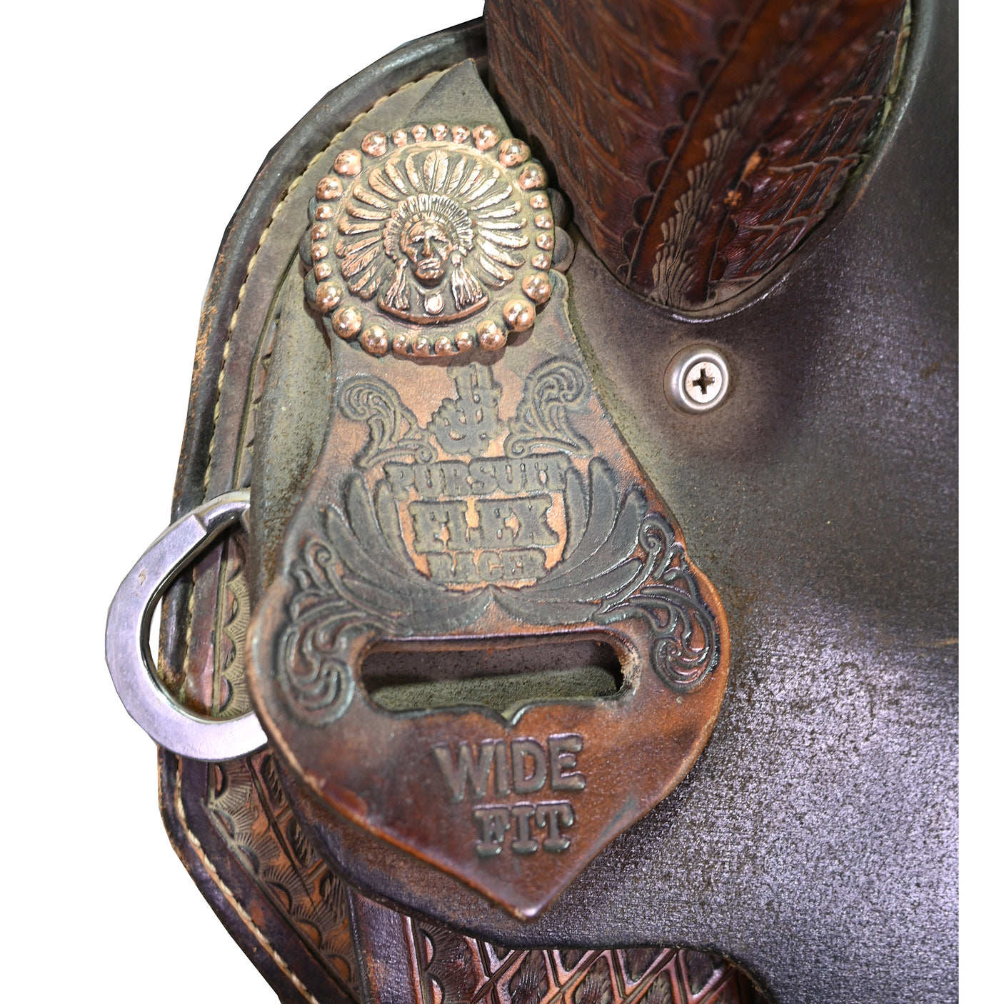 SOLD! Used 14.25" Double J Pursuit Flex Barrel Racing Saddle