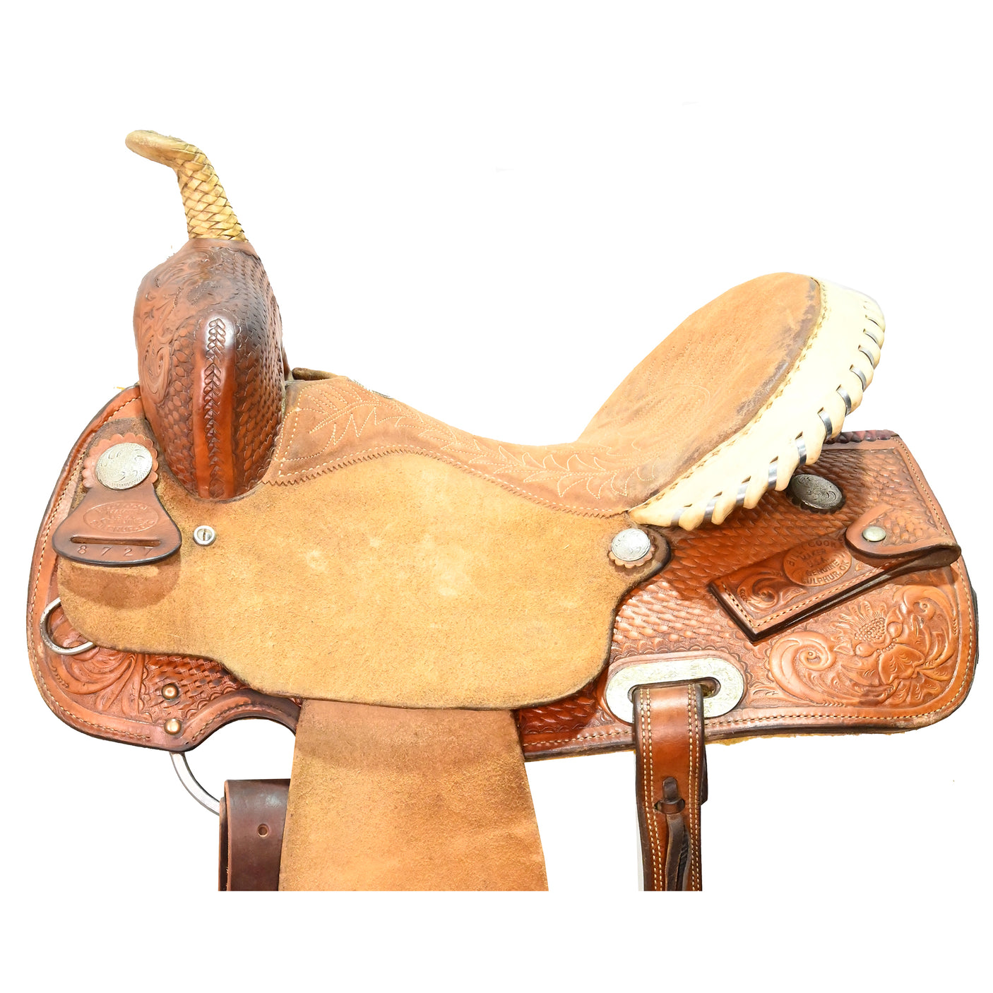 SOLD! Used 14.5" Billy Cook Barrel Racing Saddle