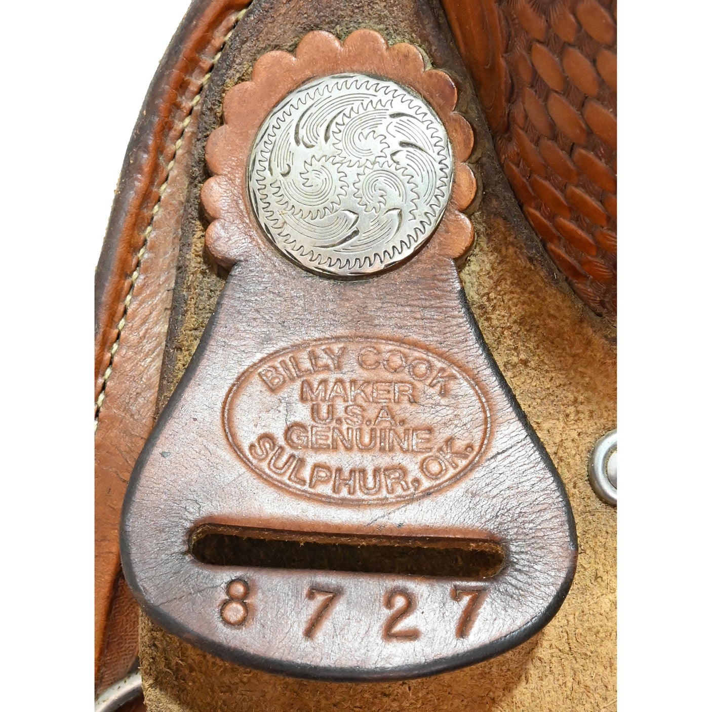 SOLD! Used 14.5" Billy Cook Barrel Racing Saddle