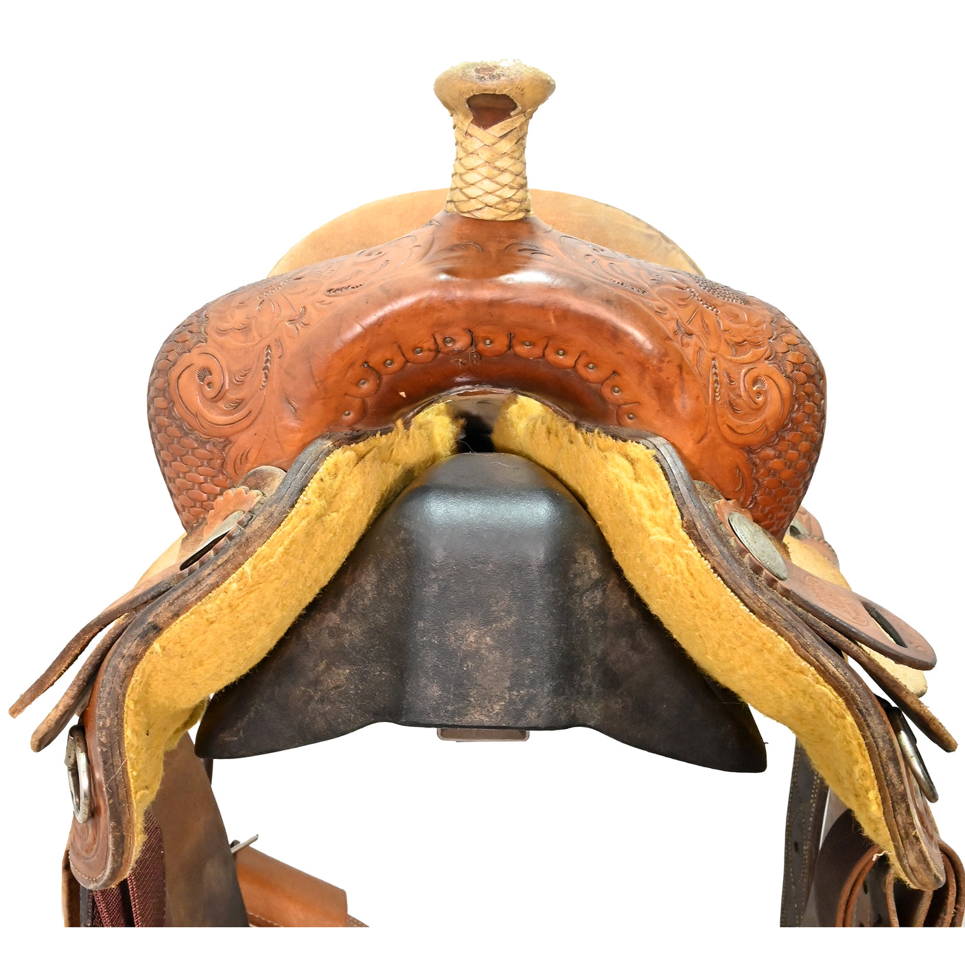 SOLD! Used 14.5" Billy Cook Barrel Racing Saddle