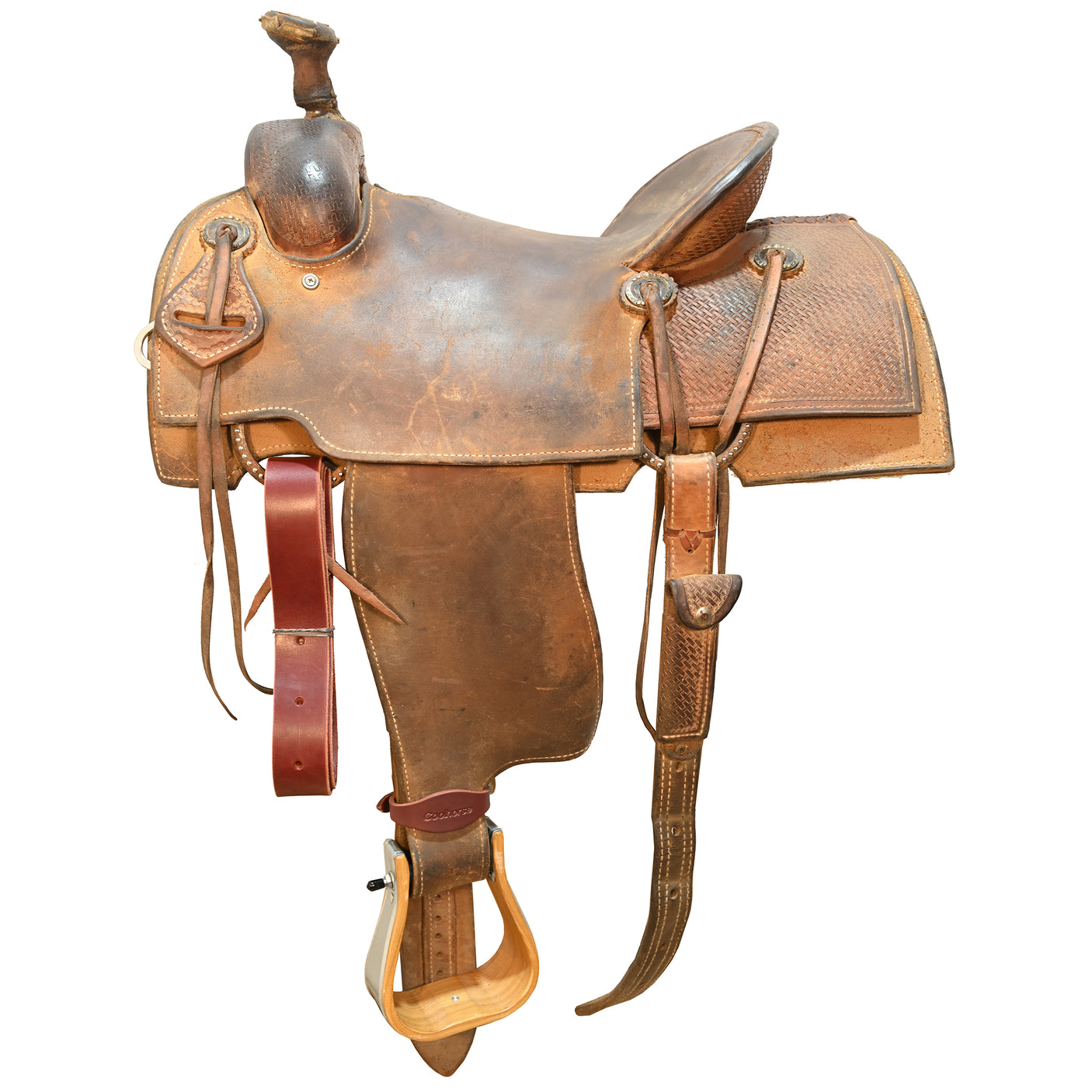 SOLD! Used 14.5" Cowboy Classic Team Roping Saddle